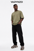 VARYNZO Oversized Olive T-Shirt 🫒